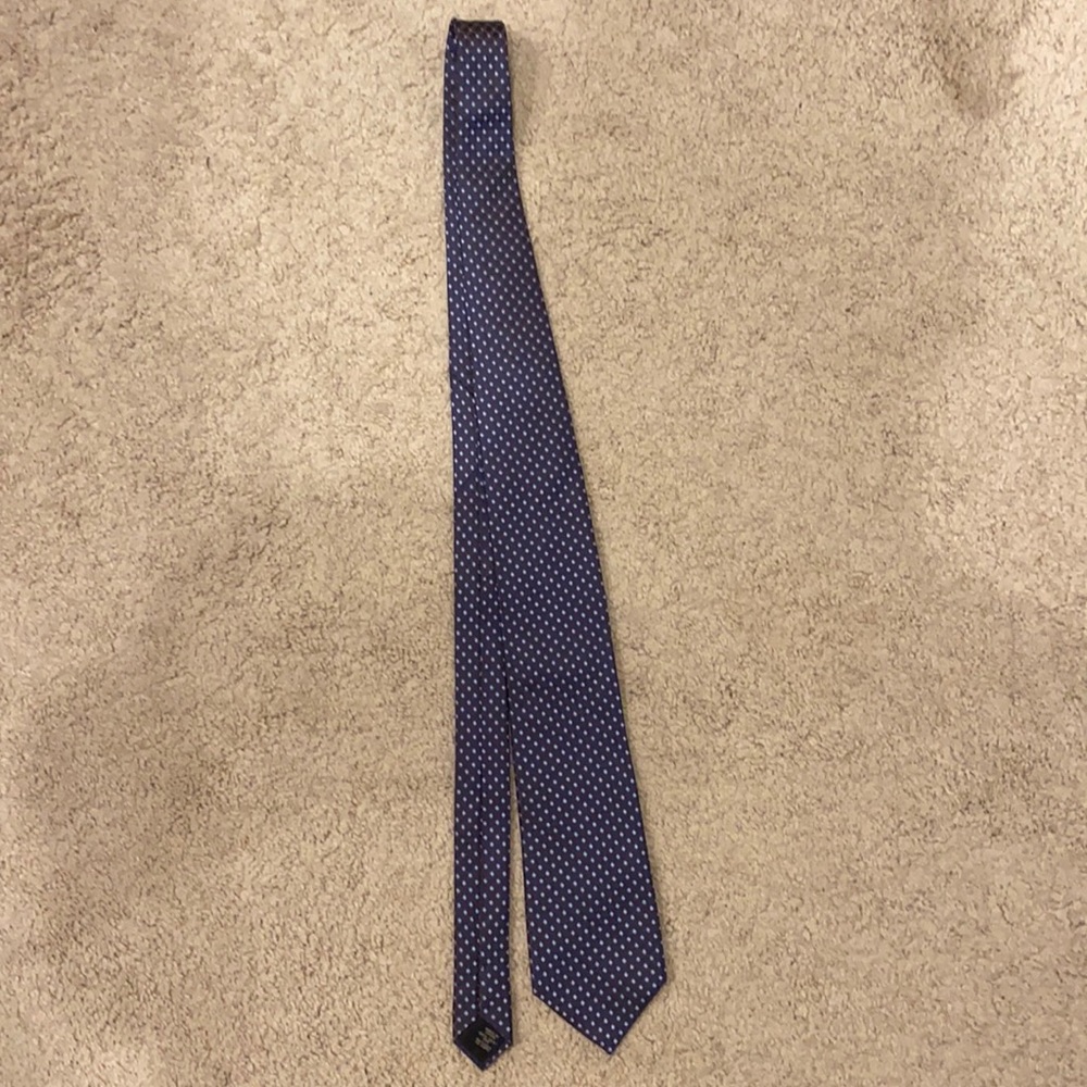 Banana Republic Brown and Blue Men’s Tie